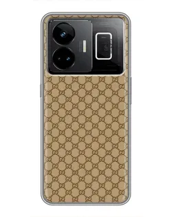 Чехол для Realme GT3 с картинкой «Gucci — классический беж» Чехол для Realme GT3 с картинкой «Gucci — классический беж»