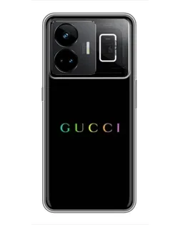 Чехол для Realme GT3 с картинкой «Gucci — неоновый минимализм» Чехол для Realme GT3 с картинкой «Gucci — неоновый минимализм»