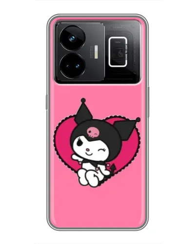 Чехол для Realme GT3 с картинкой «Kuromi — любовь в сердце» Чехол для Realme GT3 с картинкой «Kuromi — любовь в сердце»