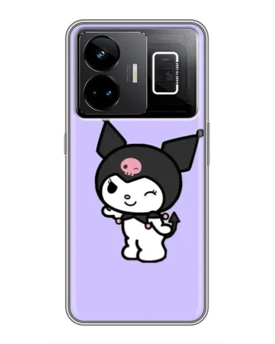 Чехол для Realme GT3 с картинкой «Классическая Kuromi» Чехол для Realme GT3 с картинкой «Классическая Kuromi»