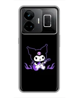 Чехол для Realme GT3 с картинкой «Электрическая Kuromi»