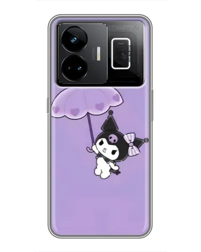 Чехол для Realme GT3 с картинкой «Kuromi с зонтиком» Чехол для Realme GT3 с картинкой «Kuromi с зонтиком»