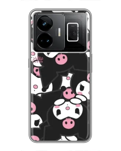 Чехол для Realme GT3 с картинкой «Паттерн голов Куроми» Чехол для Realme GT3 с картинкой «Паттерн голов Куроми»