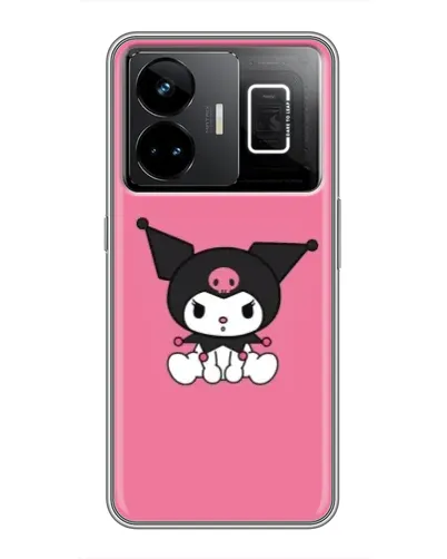 Чехол для Realme GT3 с картинкой «Хмурая Kuromi» Чехол для Realme GT3 с картинкой «Хмурая Kuromi»