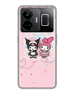 Чехол для Realme GT3 с картинкой «My Melody и Kuromi»