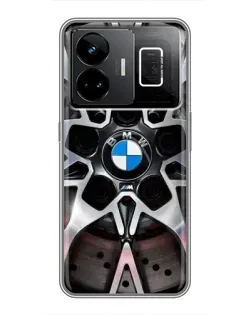 Чехол для Realme GT3 с картинкой «BMW — деталь диска»
