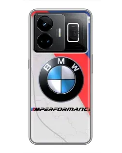Чехол для Realme GT3 с картинкой «BMW Performance стиль»