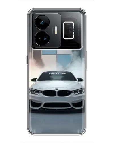 Чехол для Realme GT3 с картинкой «BMW в белом дыму» Чехол для Realme GT3 с картинкой «BMW в белом дыму»