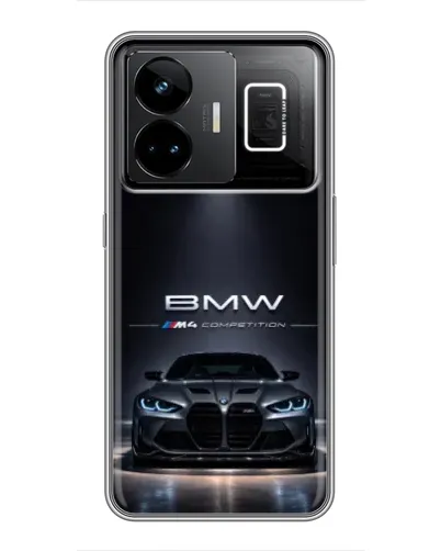 Чехол для Realme GT3 с картинкой «BMW сквозь ночной город» Чехол для Realme GT3 с картинкой «BMW сквозь ночной город»