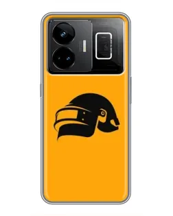 Чехол для Realme GT3 с картинкой «PUBG — золотой шлем» Чехол для Realme GT3 с картинкой «PUBG — золотой шлем»
