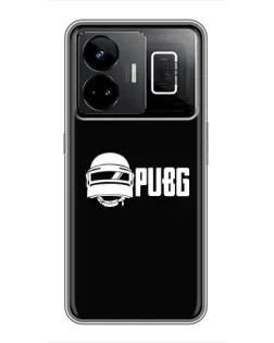 Чехол для Realme GT3 с картинкой «PUBG — классический лого» Чехол для Realme GT3 с картинкой «PUBG — классический лого»