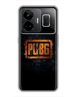 Чехол для Realme GT3 с картинкой «PUBG — золотой логотип» Чехол для Realme GT3 с картинкой «PUBG — золотой логотип»