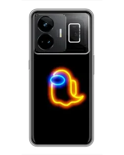 Чохол для Realme GT3 з картинкою «Among Us неонове сяйво» Чохол для Realme GT3 з картинкою «Among Us неонове сяйво»