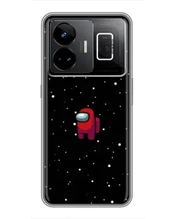 Чохол для Realme GT3 з картинкою «Червоний Among Us» Чохол для Realme GT3 з картинкою «Червоний Among Us»