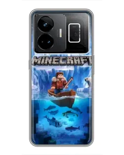 Чохол для Realme GT3 з картинкою «Minecraft льодянийсвіт» Чохол для Realme GT3 з картинкою «Minecraft льодянийсвіт»