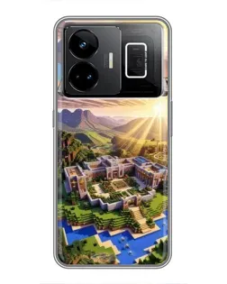 Чохол для Realme GT3 з картинкою «Minecraft панорама» Чохол для Realme GT3 з картинкою «Minecraft панорама»