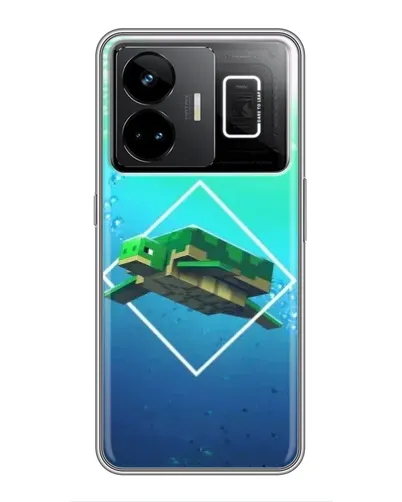 Чехол для Realme GT3 с картинкой «Черепаха Minecraft» Чехол для Realme GT3 с картинкой «Черепаха Minecraft»