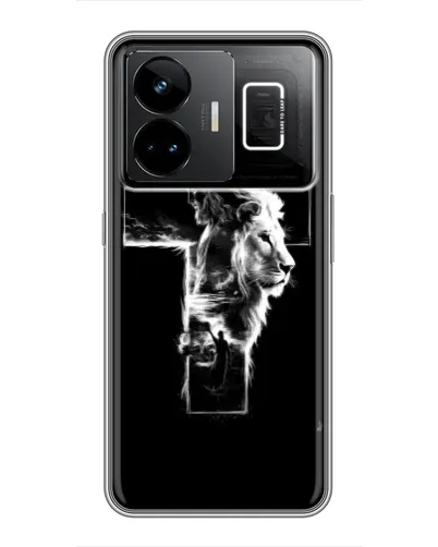 Чехол для Realme GT3 с картинкой «Сияющий крест Jesus» Чехол для Realme GT3 с картинкой «Сияющий крест Jesus»