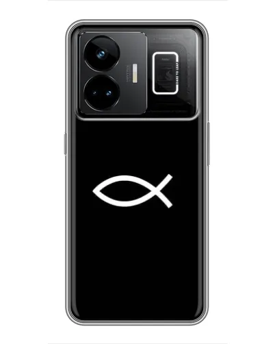 Чехол для Realme GT3 с картинкой «Символ рыбы Jesus» Чехол для Realme GT3 с картинкой «Символ рыбы Jesus»