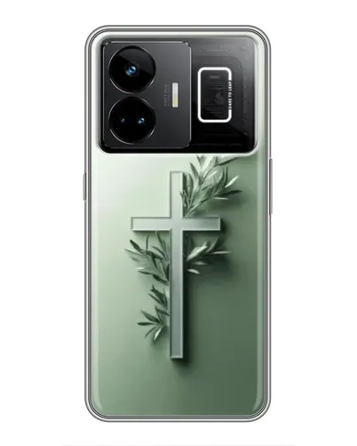 Чехол для Realme GT3 с картинкой «Оливковая ветвь» Чехол для Realme GT3 с картинкой «Оливковая ветвь»