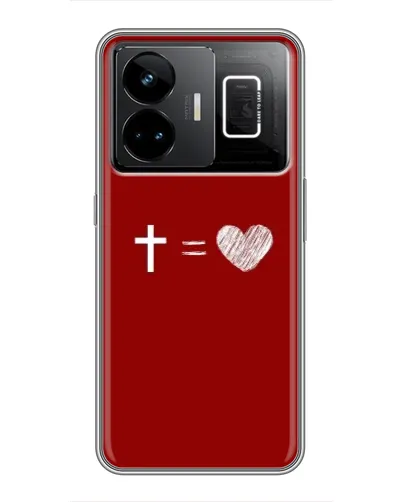 Чехол для Realme GT3 с картинкой «Уравнение любви» Чехол для Realme GT3 с картинкой «Уравнение любви»