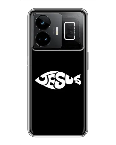 Чехол для Realme GT3 с картинкой «Рыба Jesus» Чехол для Realme GT3 с картинкой «Рыба Jesus»