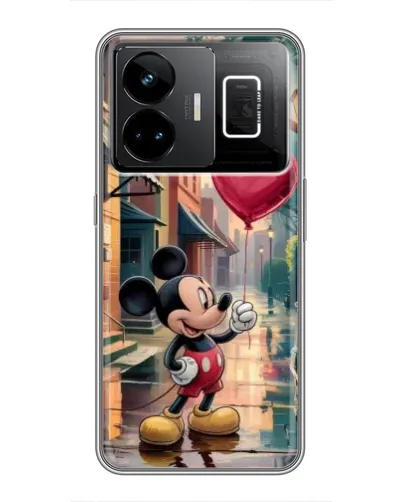 Чехол для Realme GT3 с картинкой «Микки и шарик-сердце» Чехол для Realme GT3 с картинкой «Микки и шарик-сердце»