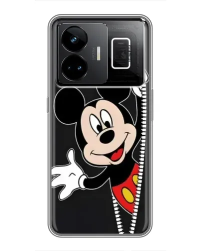 Чехол для Realme GT3 с картинкой «Микки раздвигает стены» Чехол для Realme GT3 с картинкой «Микки раздвигает стены»