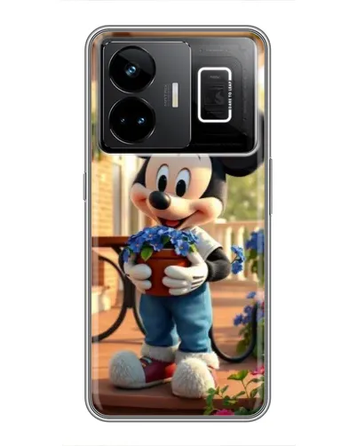 Чехол для Realme GT3 с картинкой «Микки садовод» Чехол для Realme GT3 с картинкой «Микки садовод»