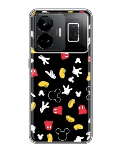 Чехол для Realme GT3 с картинкой «Графический принт лапок» Чехол для Realme GT3 с картинкой «Графический принт лапок»