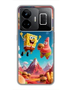Чехол для Realme GT3 с картинкой «Космический фастфуд» Чехол для Realme GT3 с картинкой «Космический фастфуд»