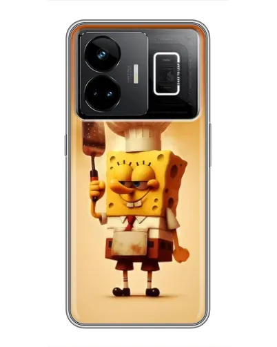 Чехол для Realme GT3 с картинкой «Губка Боб повар» Чехол для Realme GT3 с картинкой «Губка Боб повар»