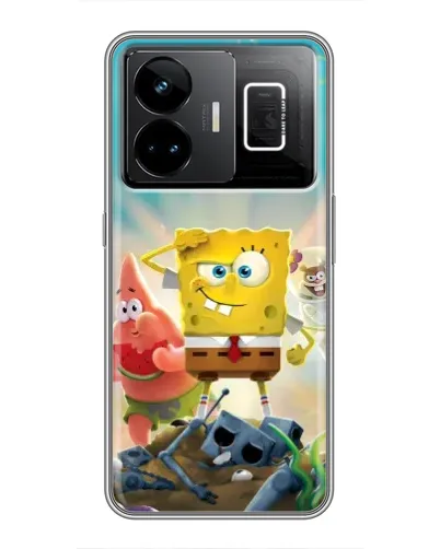 Чехол для Realme GT3 с картинкой «Спанч Боб победитель» Чехол для Realme GT3 с картинкой «Спанч Боб победитель»