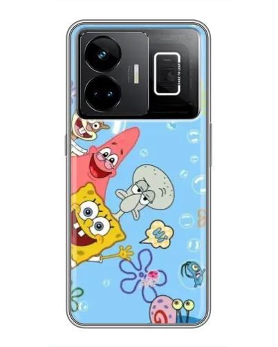 Чехол для Realme GT3 с картинкой «Веселые пузырьки» Чехол для Realme GT3 с картинкой «Веселые пузырьки»