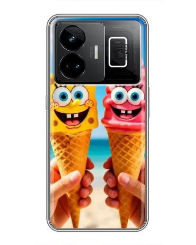 Чехол для Realme GT3 с картинкой «Спанч Боб мороженое» Чехол для Realme GT3 с картинкой «Спанч Боб мороженое»