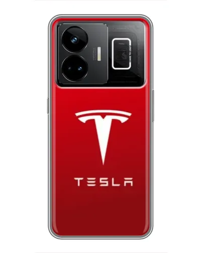 Чехол для Realme GT3 с картинкой «Tesla Red Classic» Чехол для Realme GT3 с картинкой «Tesla Red Classic»
