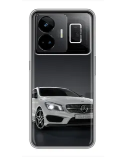 Чохол для Realme GT3 з картинкою «Mercedes AMG GT Silver»