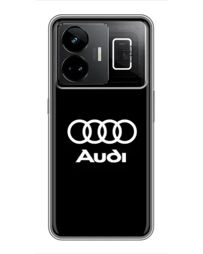 Чехол для Realme GT3 с картинкой «Классическое лого Audi»