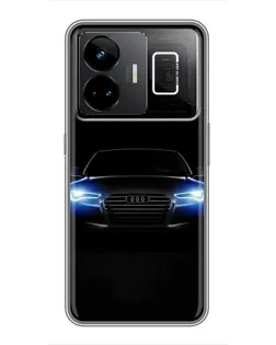Чехол для Realme GT3 с картинкой «Audi в неоне» Чехол для Realme GT3 с картинкой «Audi в неоне»