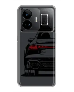 Чехол для Realme GT3 с картинкой «Задняя часть Audi — арт» Чехол для Realme GT3 с картинкой «Задняя часть Audi — арт»