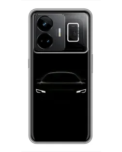 Чехол для Realme GT3 с картинкой «Взгляд Audi в темноте» Чехол для Realme GT3 с картинкой «Взгляд Audi в темноте»