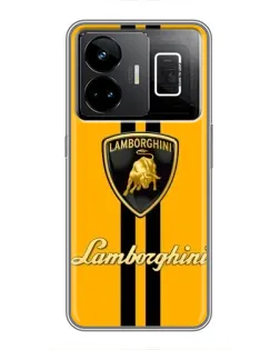 Чохол для Realme GT3 з картинкою «Lamborghini Stripe жовтий» Чохол для Realme GT3 з картинкою «Lamborghini Stripe жовтий»