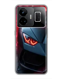 Чохол для Realme GT3 з картинкою «Lamborghini червоне сяйво» Чохол для Realme GT3 з картинкою «Lamborghini червоне сяйво»