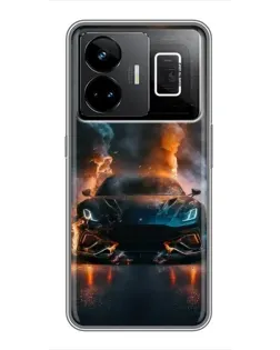 Чохол для Realme GT3 з картинкою «Lamborghini димна естетика» Чохол для Realme GT3 з картинкою «Lamborghini димна естетика»