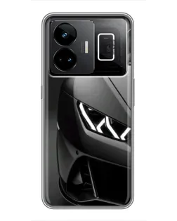 Чохол для Realme GT3 з картинкою «Lamborghini фари деталізація» Чохол для Realme GT3 з картинкою «Lamborghini фари деталізація»