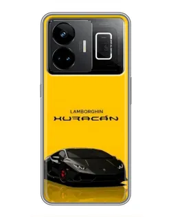 Чохол для Realme GT3 з картинкою «Lamborghini Huracan чорний» Чохол для Realme GT3 з картинкою «Lamborghini Huracan чорний»