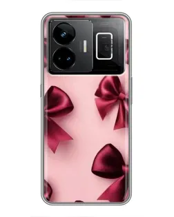 Чохол для Realme GT3 з картинкою «Бордовий атлас» Чохол для Realme GT3 з картинкою «Бордовий атлас»