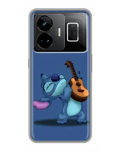Чехол для Realme GT3 с картинкой «Стич с укулеле»