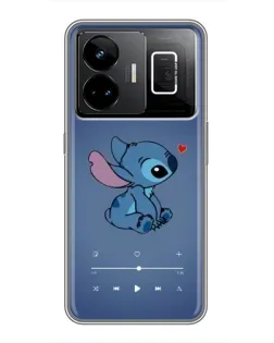 Чехол для Realme GT3 с картинкой «Музыкальный Stitch»