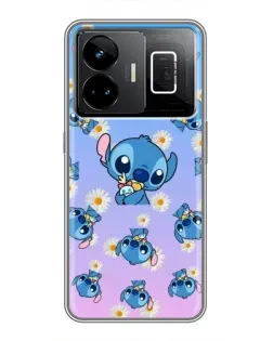 Чехол для Realme GT3 с картинкой «Паттерн со Стичем»